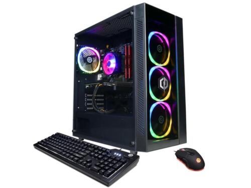 CyberPowerPC GMA6800WST Gamer Master Ryzen 5 5500 3.6GHz AMD Radeon RX 6700 10GB