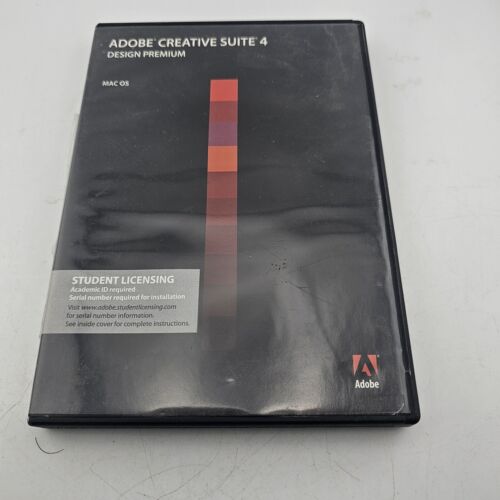 Adobe Creative Suite CS4 Design Premium: Mac OS Student