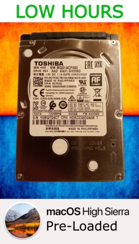 | *LOW HOURS* :3 | MacBook Pro Hard Drive | 500GB 2.5 2010 2011 2012 A1278 A1286