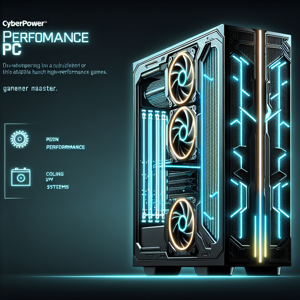 Experience Next-Level Gaming Performance with the CyberPowerPC Gamer Master Gaming PC