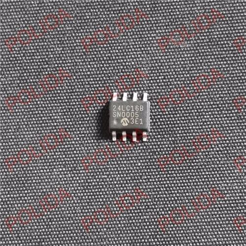 6 NEW –  Microchip Technology 8pin  DIP  24LC01B/P  EEprom Non-Volatile Memory