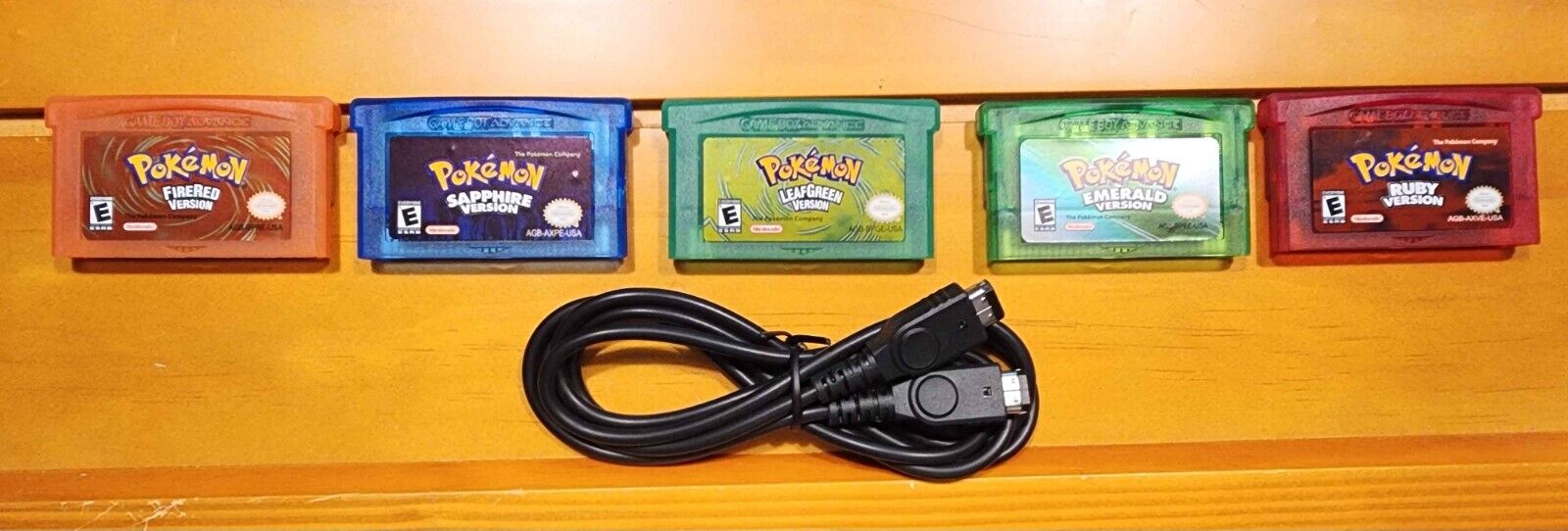 Black Friday SALE: Pokémon GBA Game Boy FireRed LeafGreen Emerald Ruby Sapphire