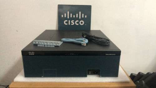 CISCO C3945E-V/K9 4-Port Gigabit Voice Router CME-12  PVDM3-64 3945E-V/K9