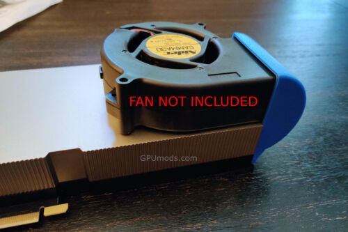 Nvidia GPU Compact Blower Fan Kit for A100/CMP 170HX