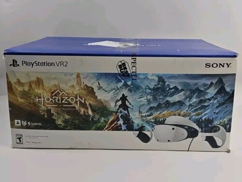 Sony PlayStation VR2 CFI-ZVR1 White VR Headset And Sense Controllers, No Game