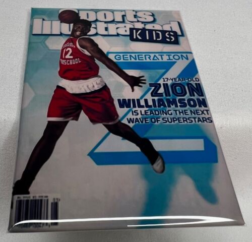 Zion Williamson Sports Illustrated Kids Cover (May 2018) Handcrafted Magnet