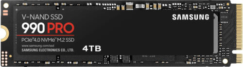 Samsung – 990 PRO 4TB Internal SSD PCle Gen 4×4 NVMe