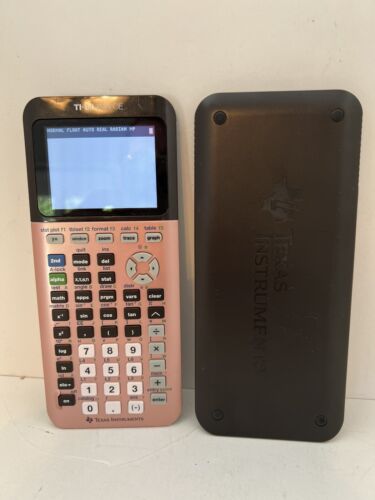 Texas Instruments TI-84 Plus CE Graphing Calculator – Rose Gold Tested Works