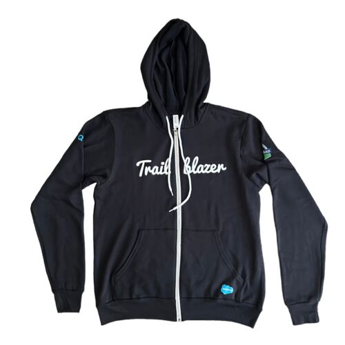 Salesforce Cloud Logo Trailblazer Hoodie Trailhead Bella + Canvas Size Large L