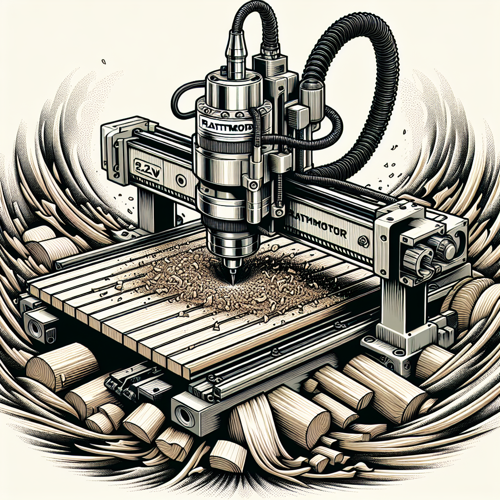 Unleash the Power of the RATTMMOTOR 2.2KW Water Cooled Spindle Kit on Your CNC Router