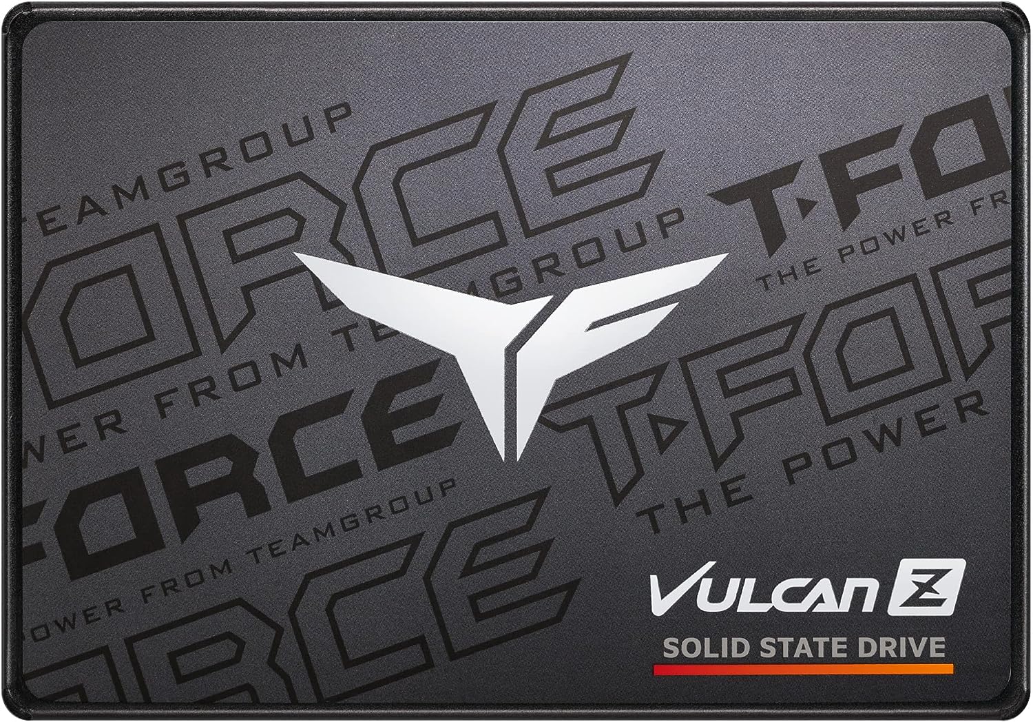 TEAMGROUP T-Force Vulcan Z 256GB SLC Cache 3D NAND TLC 2.5 Inch SATA III Internal Solid State Drive SSD (R/W Speed up to 520/450 MB/s) T253TZ256G0C101