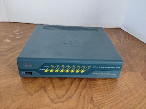 Cisco ASA 5505  Fast Ethernet Firewall Security Appliance VPN