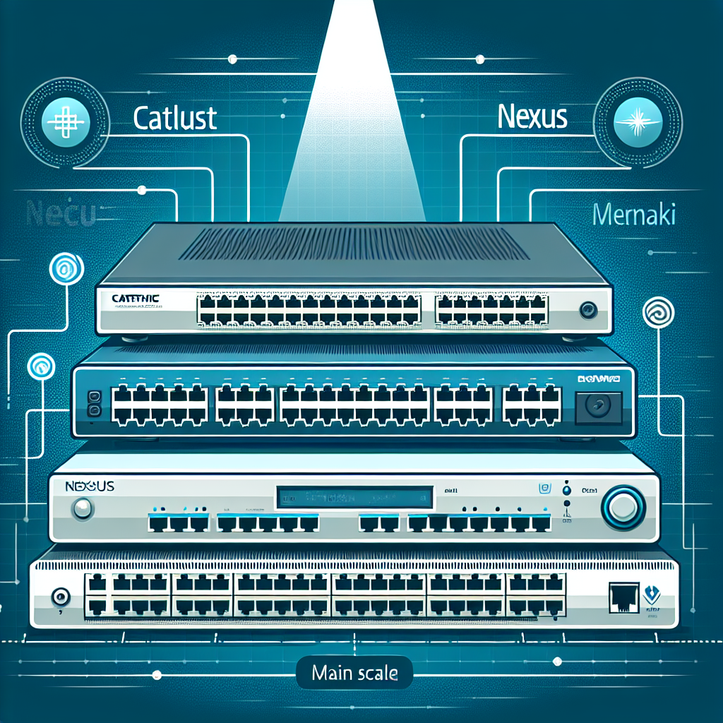 Comparing Cisco Switches: Catalyst vs. Nexus vs. Meraki