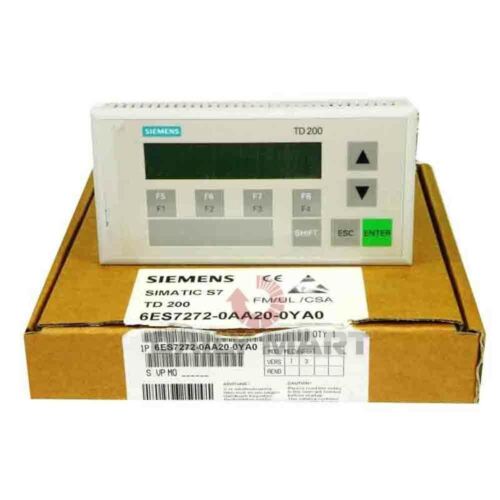 Used & Tested SIEMENS 6ES7272-0AA20-0YA0 Text Display