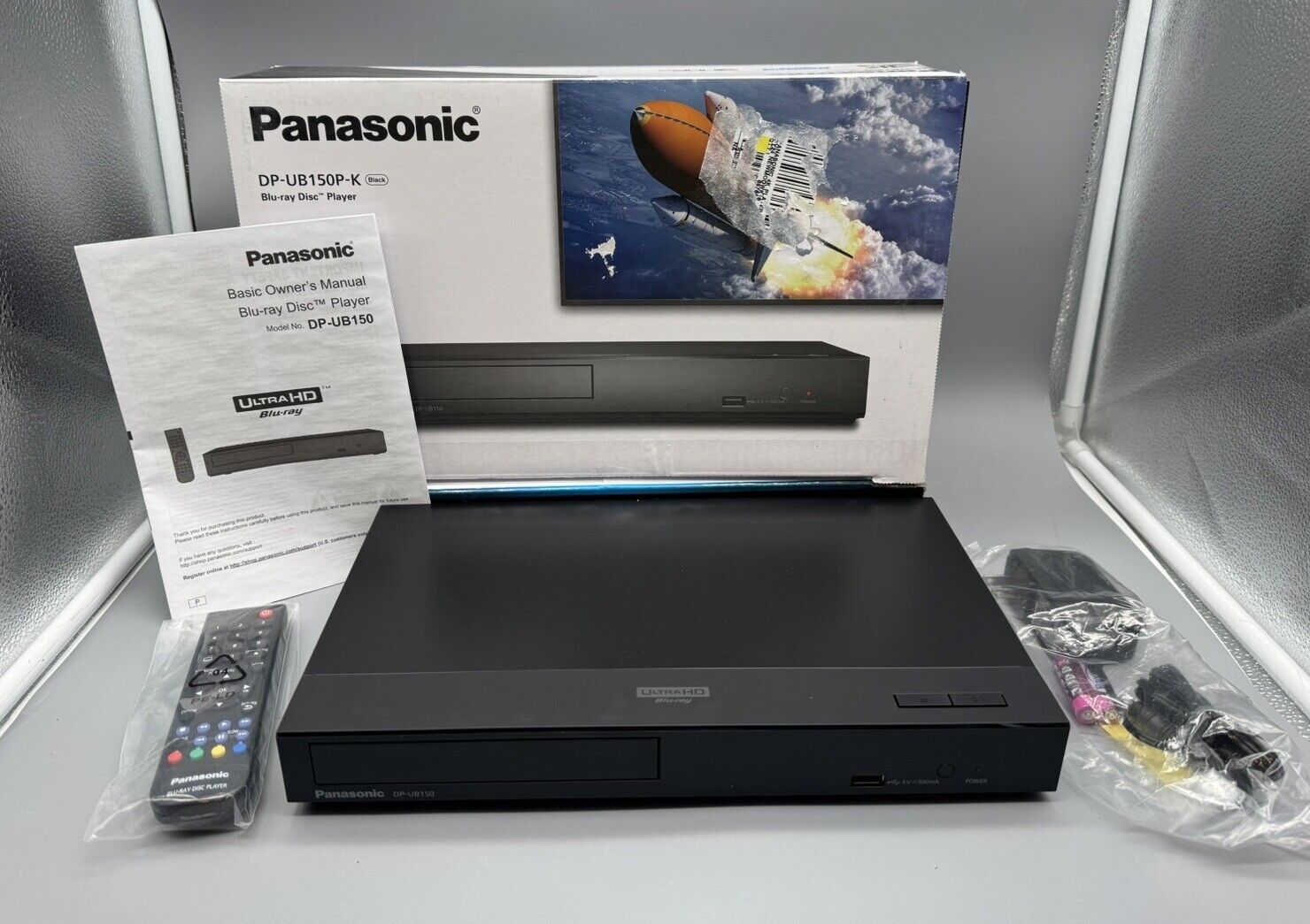 Panasonic 4K Blu Ray Player, Ultra HD Premium Video & Hi-Res ~ Audio DP-UB150-K