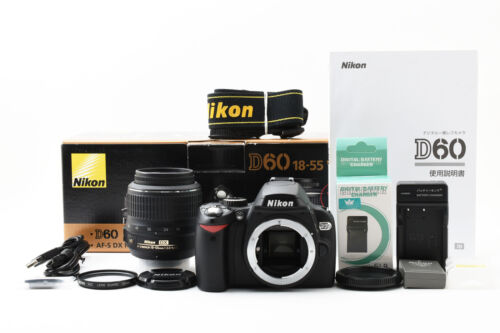 [Near Mint W/BOX  ] Nikon D60 18-55 VR Kit AF-S DX NIKKOR 18-55mm f/3.5_2295586