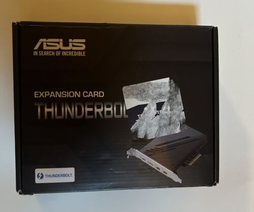 Asus ThunderboltEX 4 JHL8540 Black 2x Thunderbolt 4 (USB-C) 2x MiniDP PCIe Card