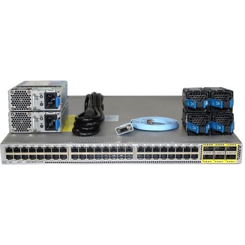 Cisco Nexus N3K-C3172TQ-10GT 48P 10GbE RJ-45 6P QSFP+ Switch