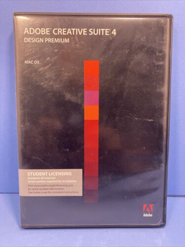 Adobe Creative Suite CS4 Design Premium: Mac OS Student