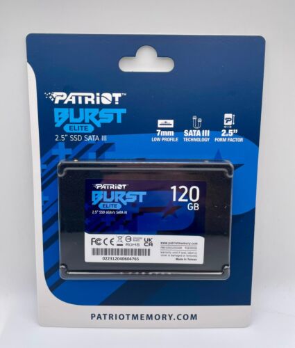 NEW Patriot Burst Elite 120GB 240GB 480GB 2.5″ 7mm SATA3 6GB/s SSD PC/MAC Lot