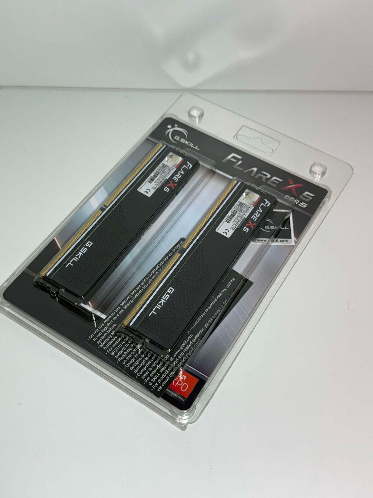 G.SKILL Flare X5 32GB (2 x 16GB) PC5-48000 (DDR5-6000) cl32 Latency DIMM Memory