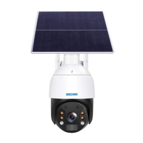 ESCAM QF724 3MP 24h Recording Cloud Storage PT 4G PIR Alarm IP Camera with Solar