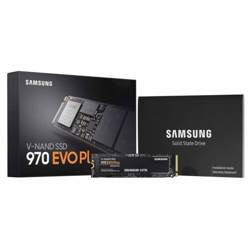 Samsung 970 EVO Plus SSD 250/500GB 1/2TB NVMe M.2 Internal Solid State Drive Lot