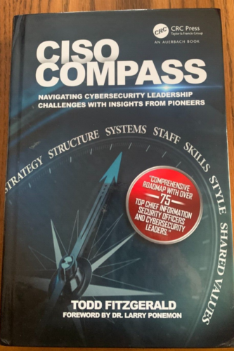 Ciso Compass by Todd Fitzgerald HC2019 Signed Copy