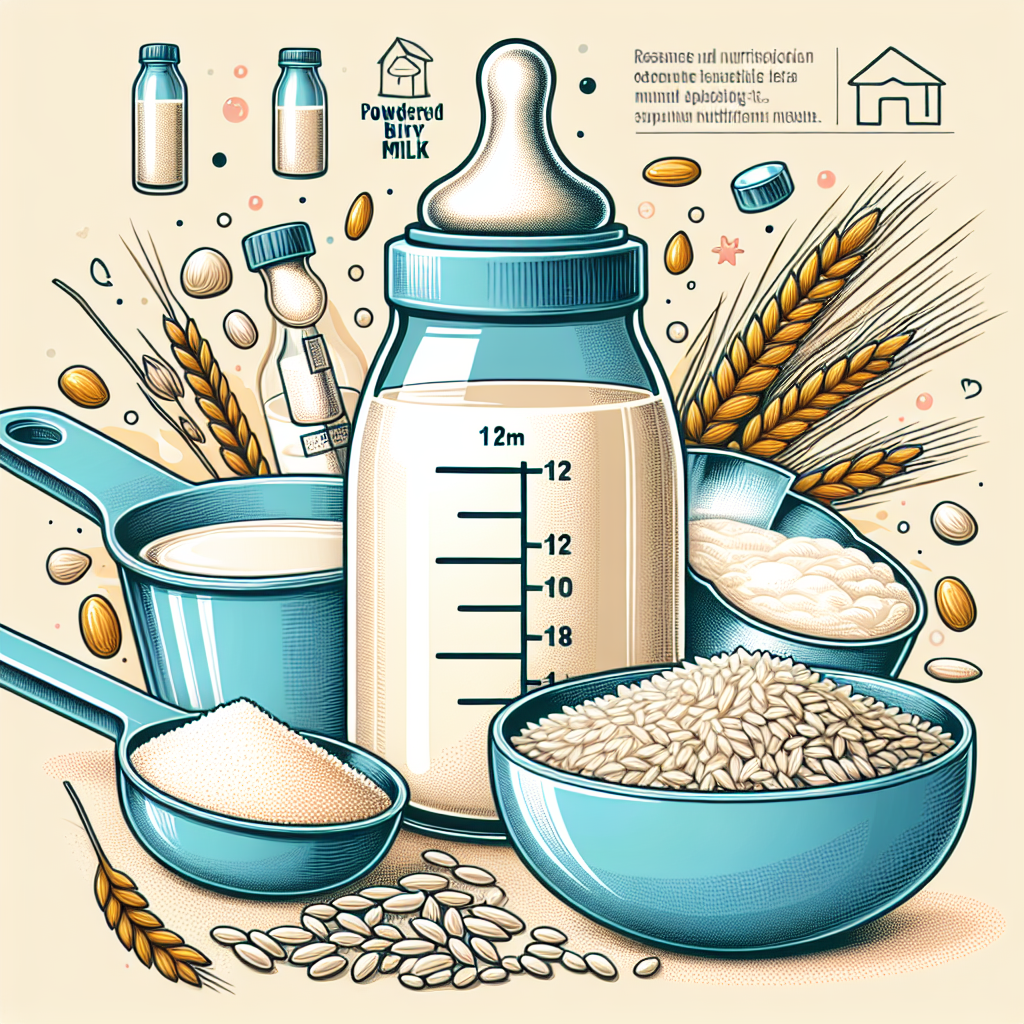 Understanding the Nutritional Value of Enfamil Added Rice Baby Milk