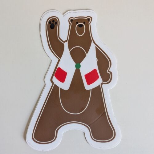 Rare Salesforce Codey The Bear In A Vest Trailblazer Sticker Salesforce Decal