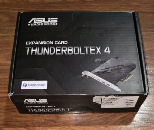 NEW (open box) ASUS ThunderboltEX 4 Expansion Card f Intel Thunderbolt FreeShip!