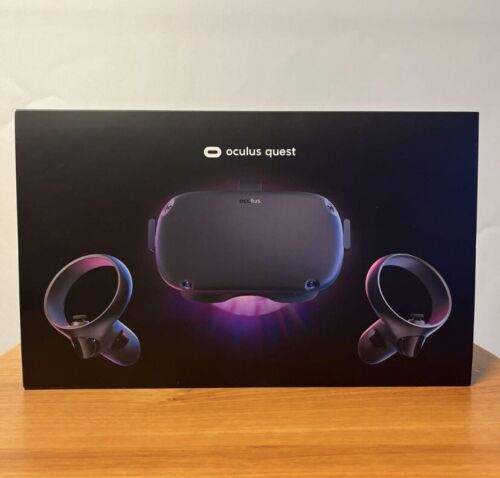 Meta Oculus Quest All-in-one VR Gaming Headset 2 Controllers 64GB Black W/Box