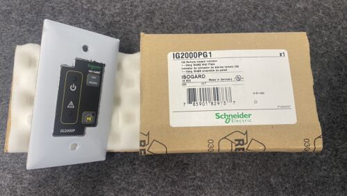 Schneider Electric IG2000PG1 Remote Hazard Indicator IOSGARD 1Gang