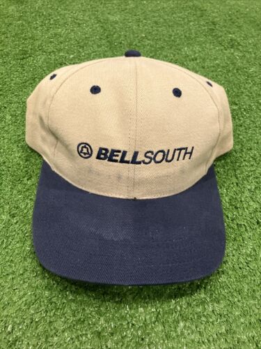 Vintage Bell South USA Made Strap Back Baseball Cap Hat Disaster Recovery Team