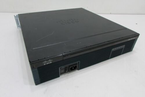 CISCO2921-SEC/K9 3 Port Gigabit Ethernet Wired Modular Network Single AC w/ Sec