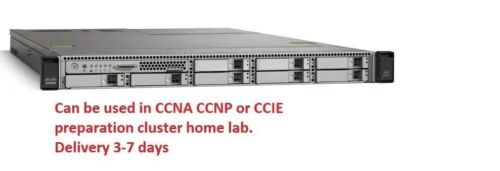 Cisco UCS C220 M4 Server ESXI 6.7, CUCM  CCNA, CCNP CCIE Collaboration LAB ##