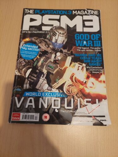 PSM3 Magazine 2010 Issue 125 Vanquish, God of War PLUS DVD