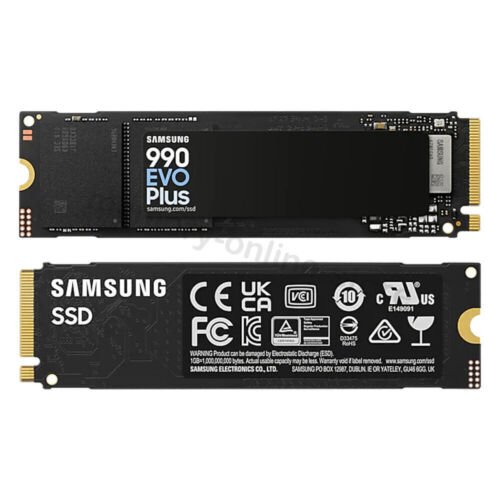 Samsung 990 EVO PLUS SSD 1TB 2TB PCIe 4×4 | 5×2 M.2 2280 Solid State Drives