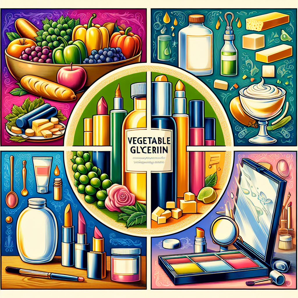 The Versatility of Vegetable Glycerin in Food, Medicine, and Cosmetics