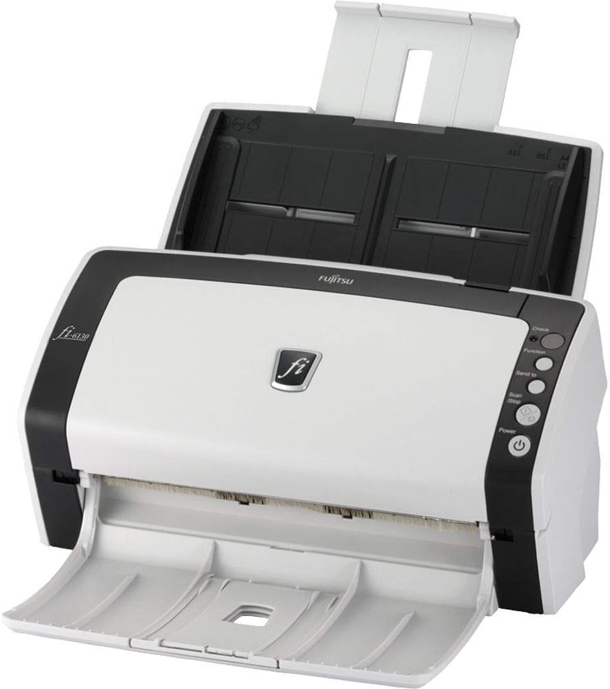 Fujitsu FI-6130 Sheetfed Scanner – 40PPM, 600 DPI (Renewed)