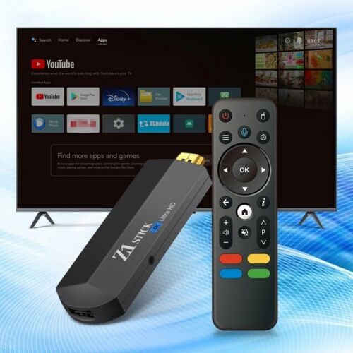 Z1 Android TV Stick 4k 2gb/16gb, BT Remote, 2.4g/5g WiFi,  Stalker App