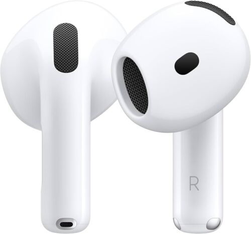 Apple Airpods 4 Wireless Earbuds, Bluetooth Headphones, Personalized Spatial Aud