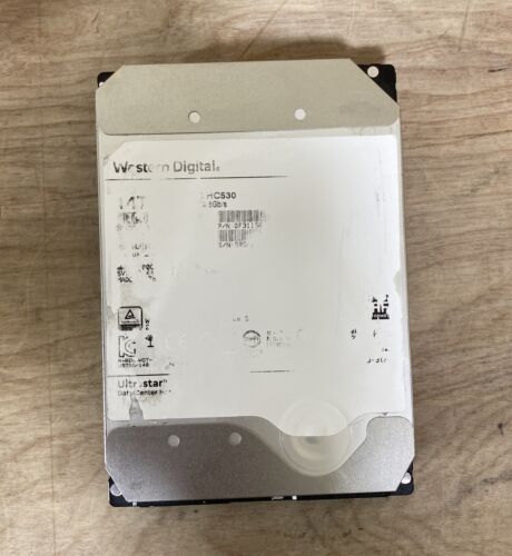 WD Ultrastar DC HC530 14TB SATA 3.5-Inch Enterprise HDD WUH721414ALE604