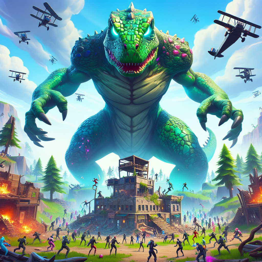 Godzilla’s Fury: How the King of Monsters Conquered Fortnite