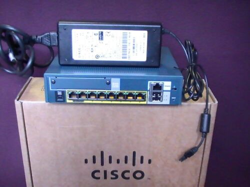 CISCO ASA5505 Firewall 5505 Base Unlimited Users/Hosts 256MB 8.2  1-YR WARRANTY!