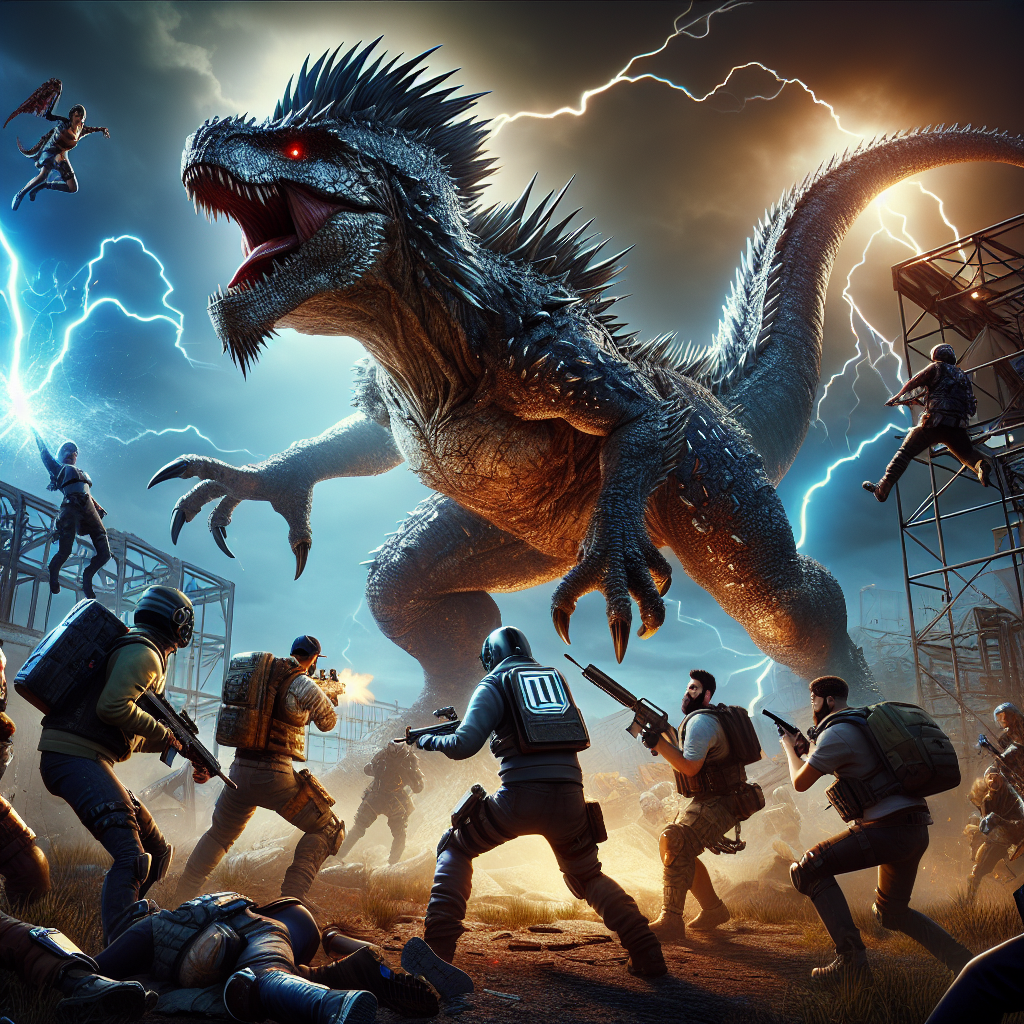 Epic Battle Royale: Godzilla vs. Fortnite Players