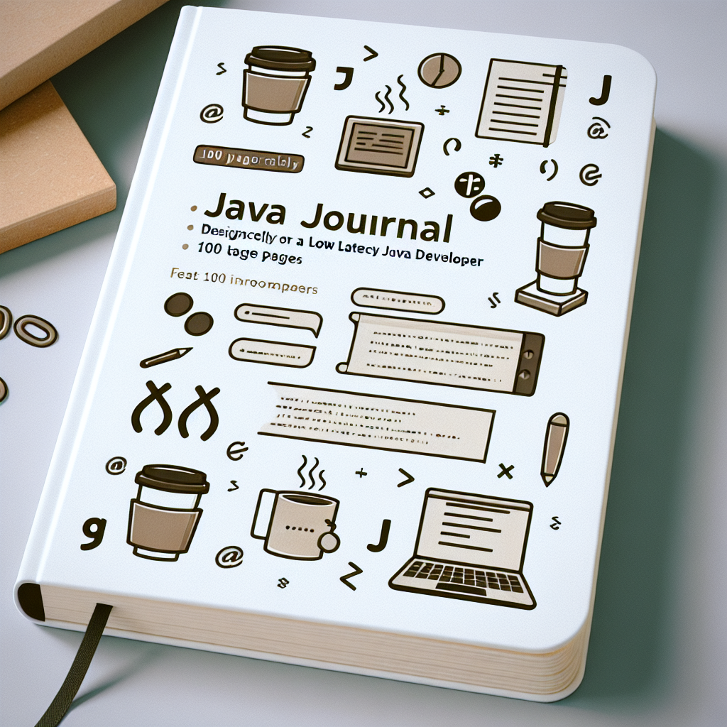 Personalized Journal for the Busy Low Latency Java Developer: 100 Pages of Inspiration