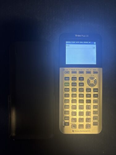 Texas Instruments TI-84 Plus CE Graphing Calculator – Rose Gold