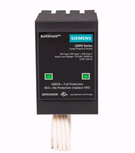 Siemens Boltshield 2-Pole Plug-in Surge Protection Device (QSPD2A035B)