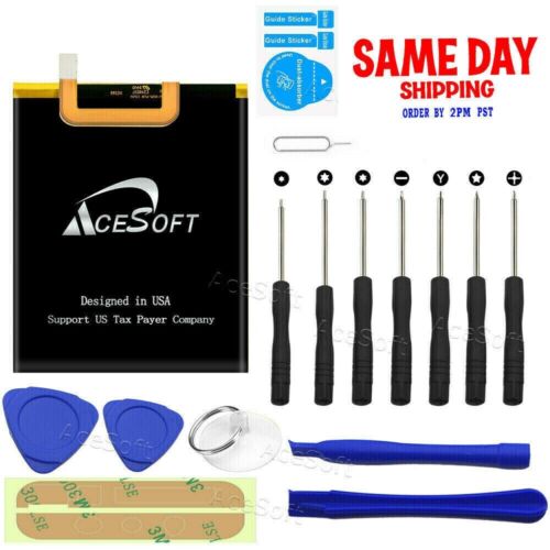 Hot Extended slim Battery f Huawei Google Nexus 6P 4870mAh+Screwdriver Tool Kit